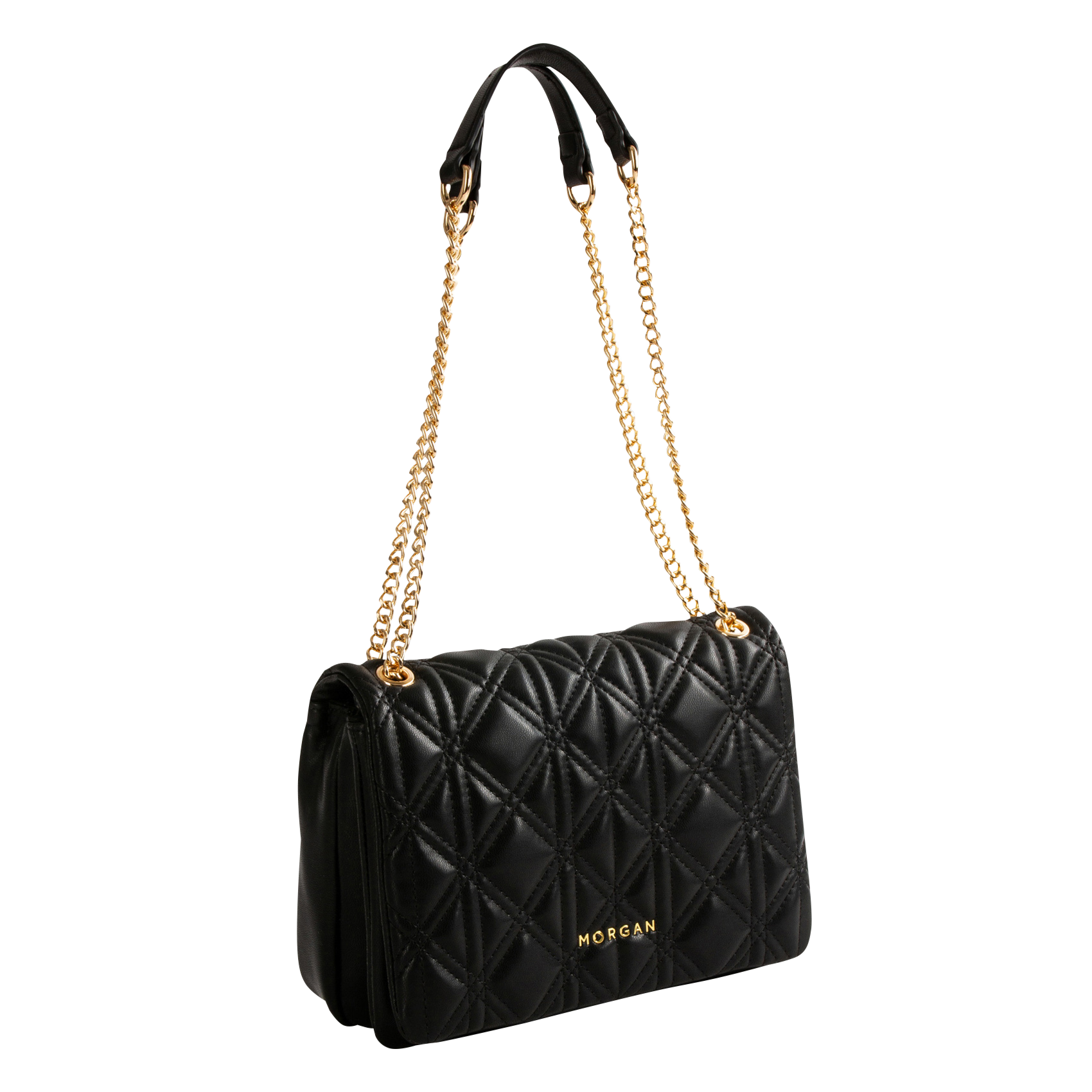 2BELGI - Sac bandoulière matelassé | Noir