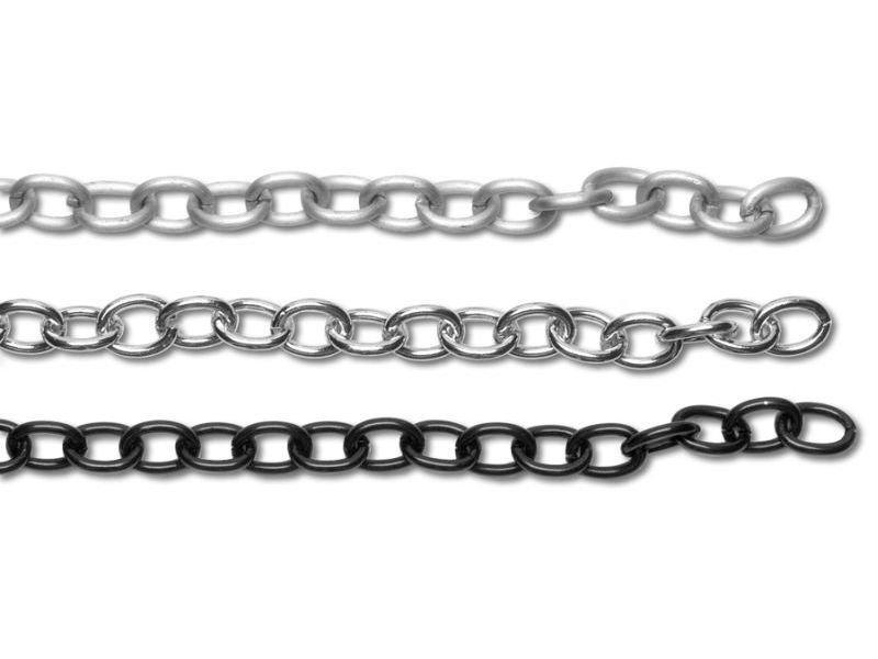 Aluminium Gliederkette, unverschweißt