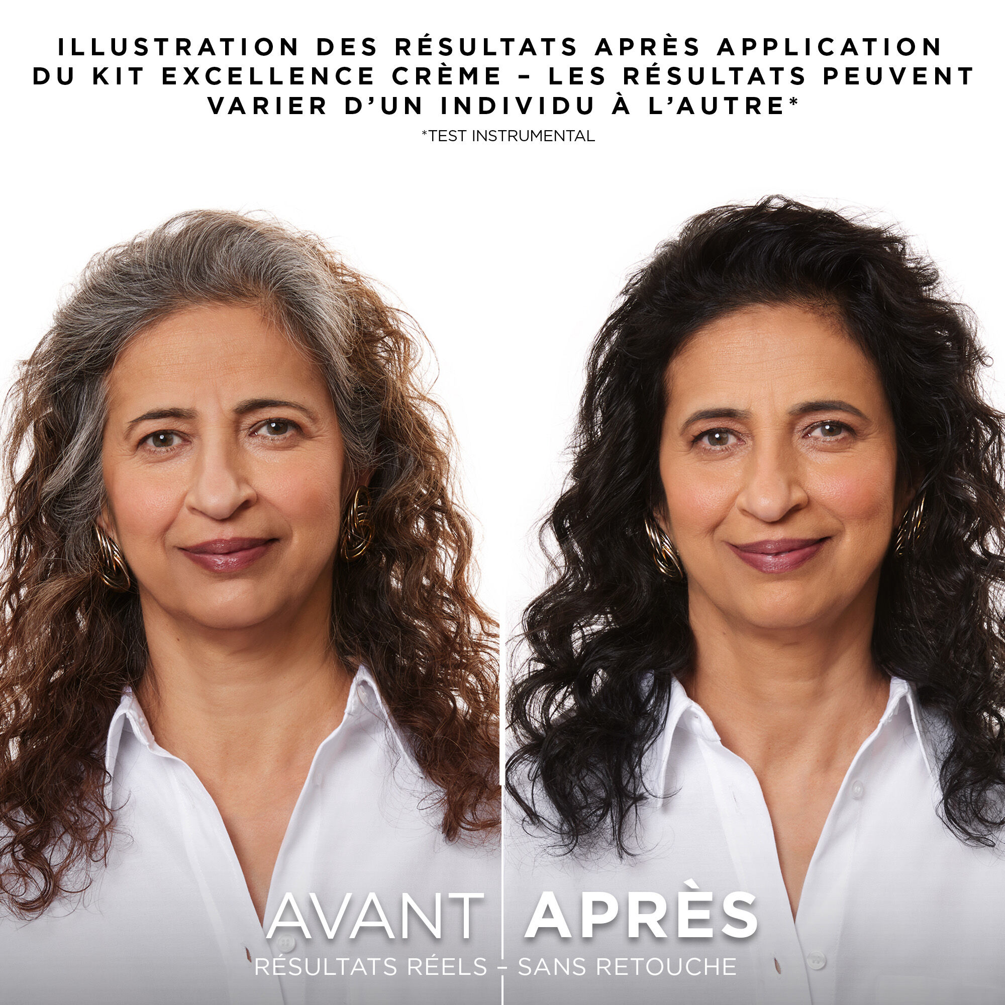 Excellence Crème Blondes · Couvre 100% des cheveux blancs