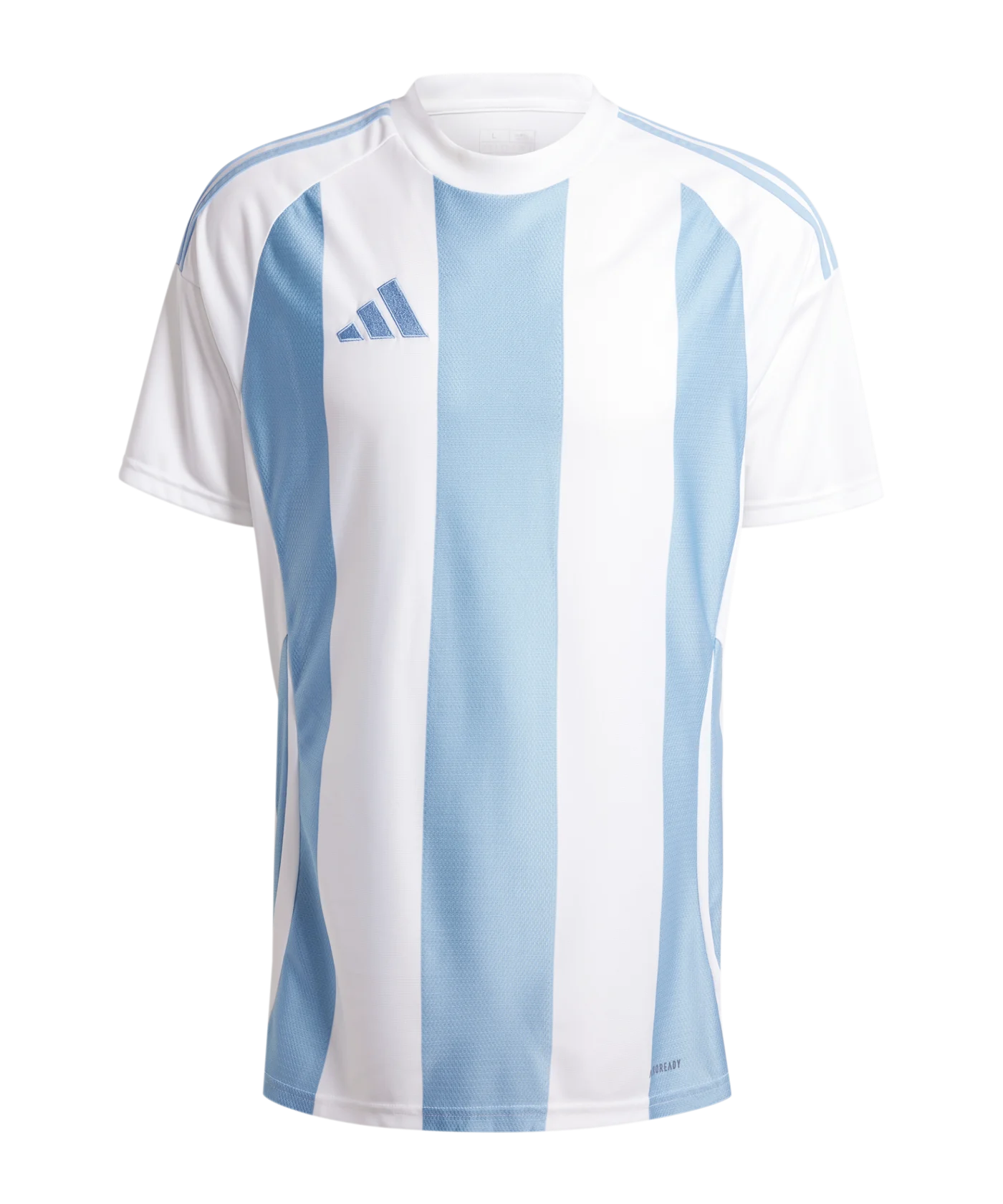 adidas Striped 24 Trikot Blau Weiss