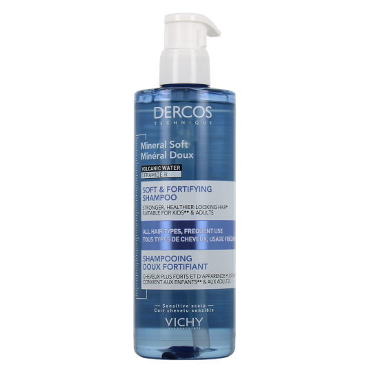 Shampooing minéral doux fortifiant Dercos Vichy