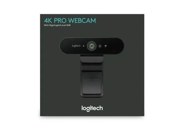 Logitech® | BRIO 4K Ultra HD webcam - Webcam - farve - 4096 x 2160 - audio - USB