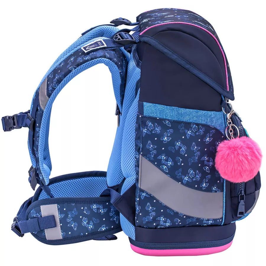 Belmil Schulranzen Premium Smarty Plus Set 5-teilig Sapphire