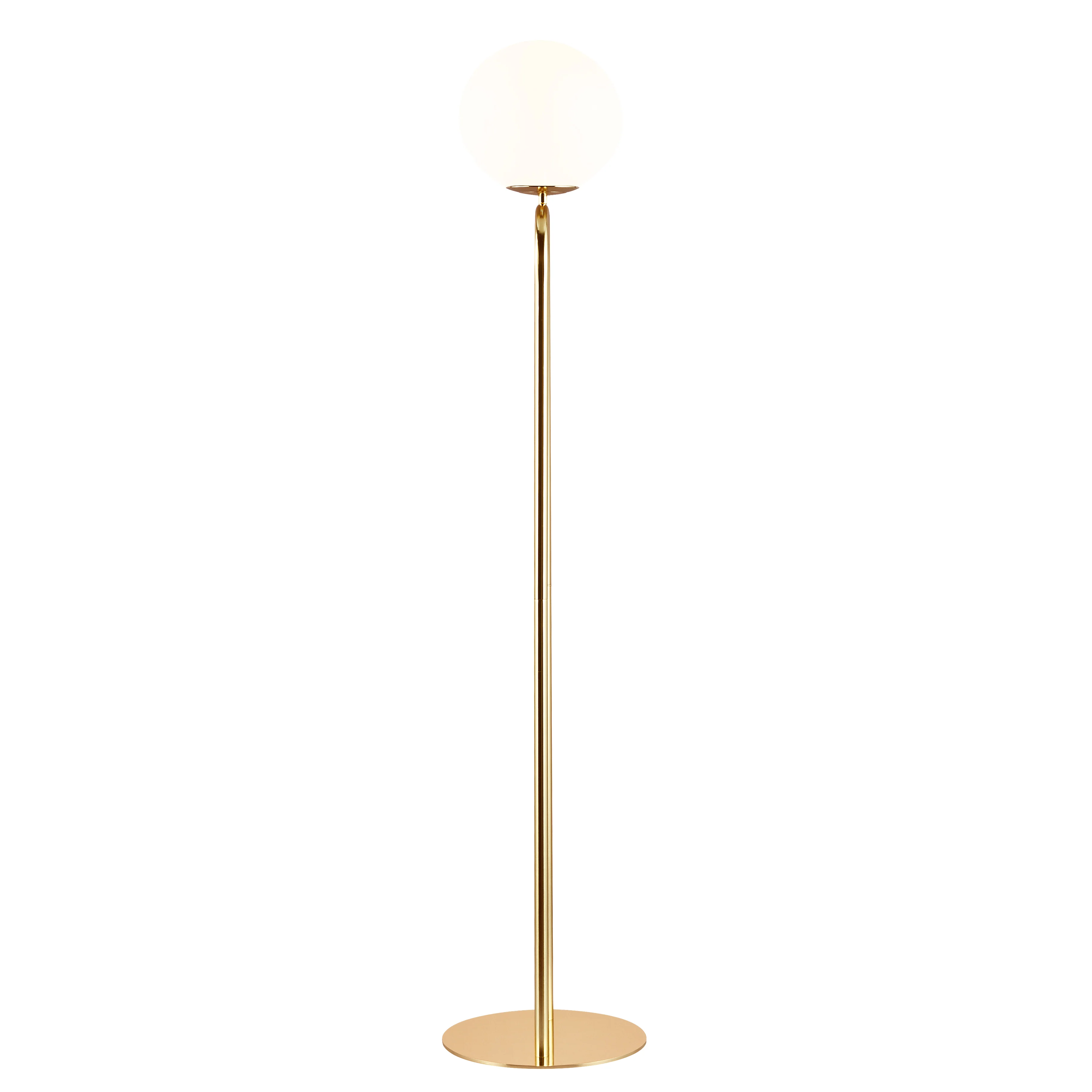 Design For The People  Shapes gulvlampe - messing