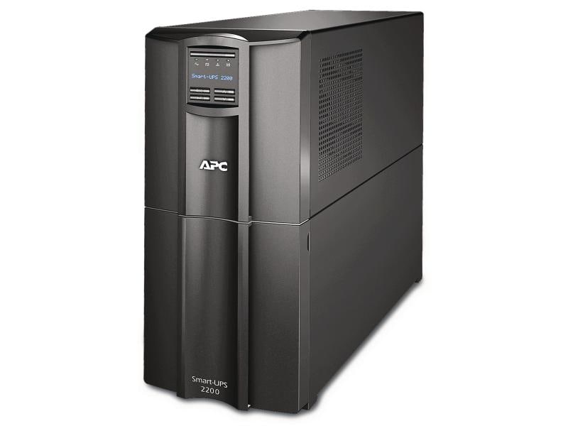 APC USV SMT2200IC 2200 VA / 1980 W APC Smart-UPS, Line Interactive, 2200VA, Tower, 230V, 8 IEC C13 und 2 IEC C19-Stecker, SmartConnect Port SmartSlot, AVR, LCD