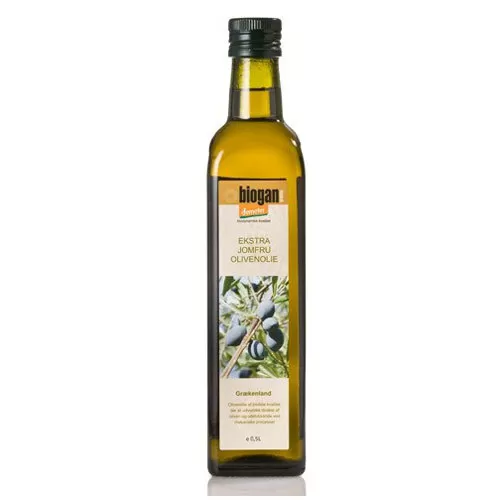 Biogan Demeter Ekstra Jomfru Olivenolie Ø - 500 ml.