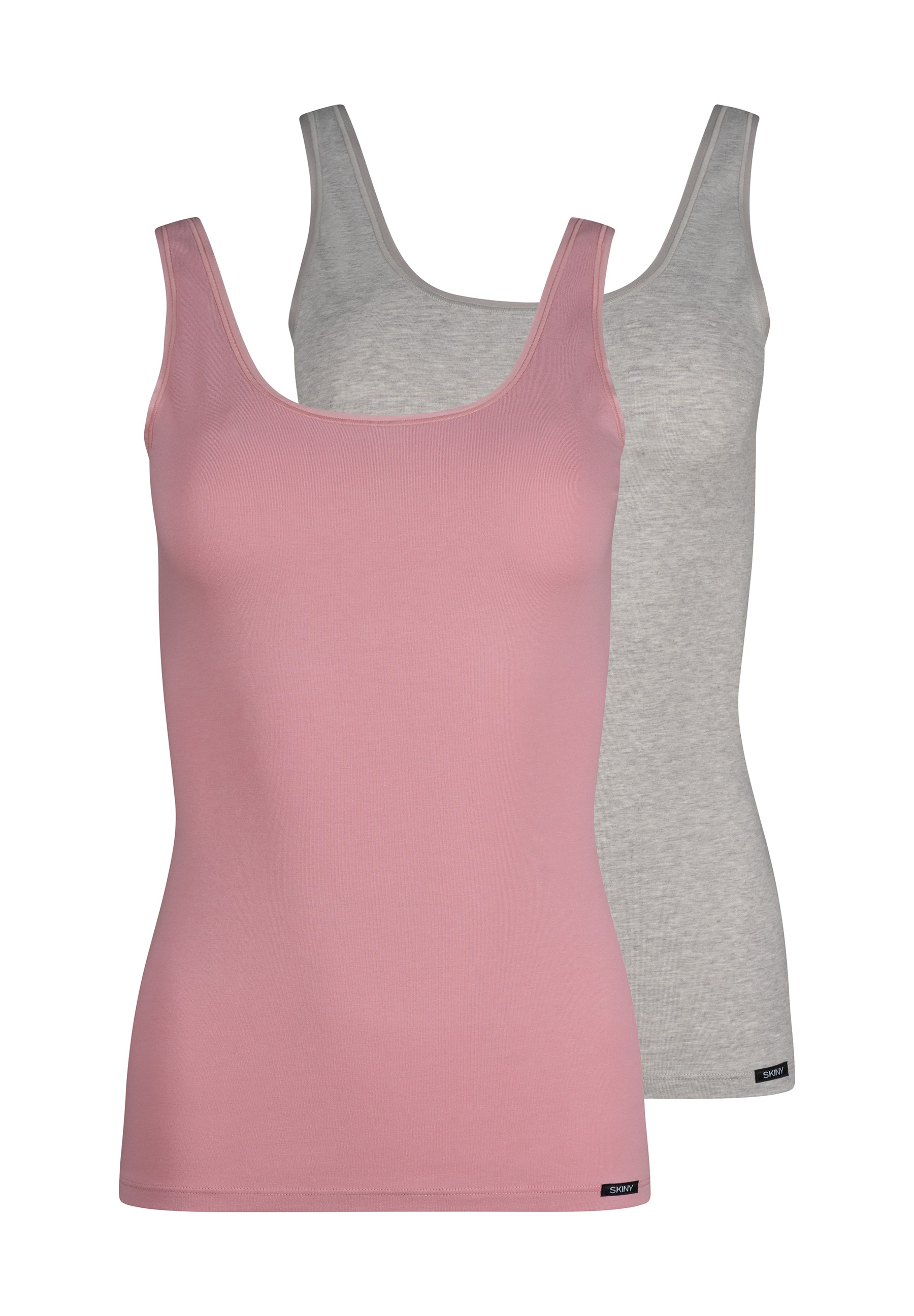Skiny Unterhemd »Cotton Advantage«, bequem, weich, basic, eng, Baumwollmix