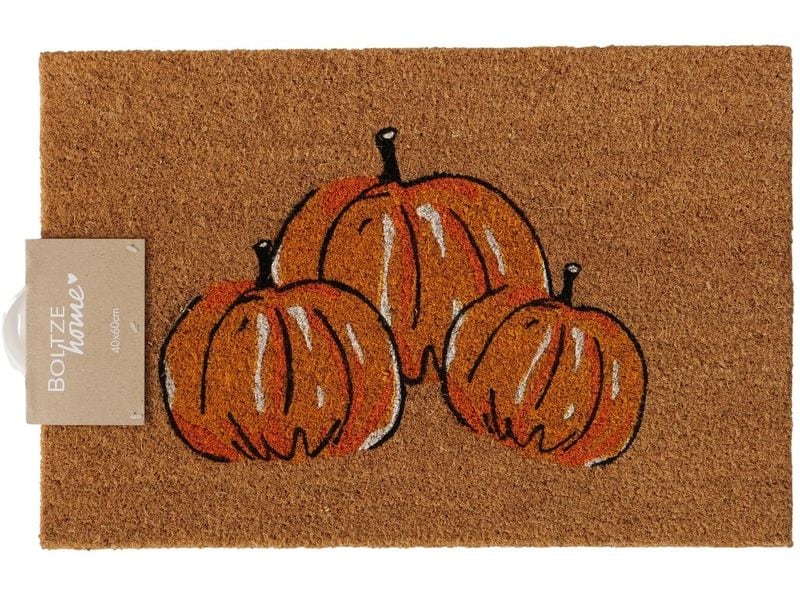 Boltze Fussmatte Pumpkin 60 x 40 cm Thematische Haustürmatte