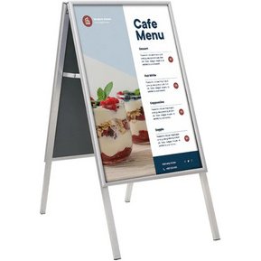 Panneau trottoir CLASSIC, B1, argent