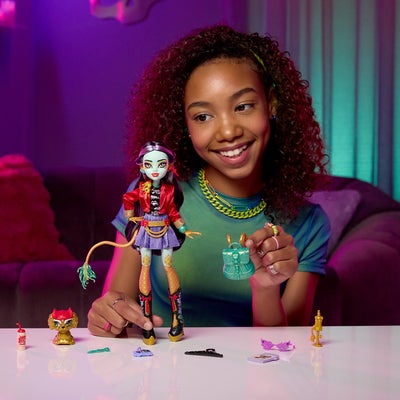 Monster High Dukke Jinafire Long