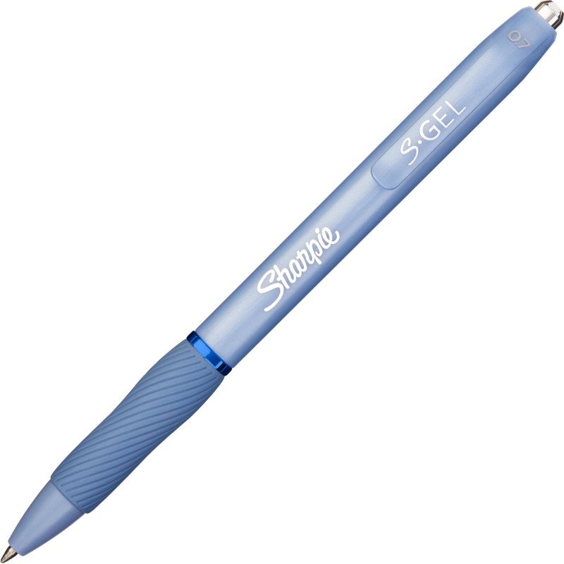Stylo roller Sharpie S-Gel Fashion rétractable pointe 0,7 mm - écriture moyenne - Blister de 4