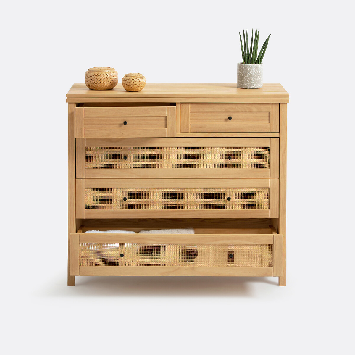LA REDOUTE INTERIEURS<br>Cômoda Gabin com 5 gavetas