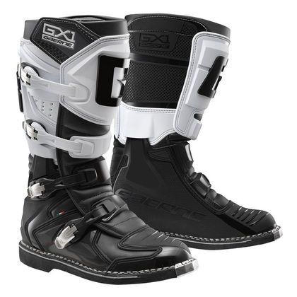 Bottes cross Gaerne GX-1 WHITE/BLACK 2024 - Blanc / Noir