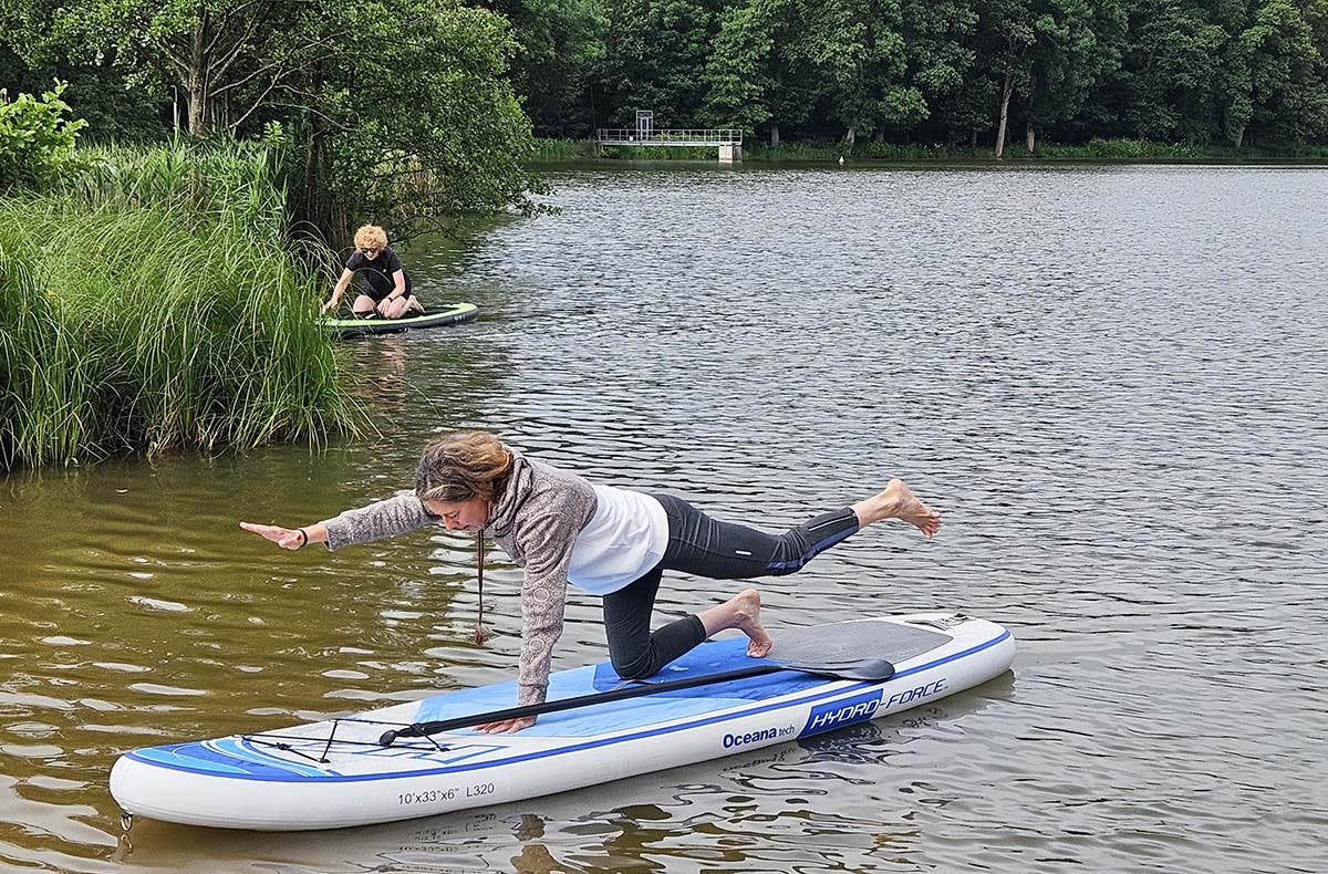 SUP Yoga für 2 Seck (Privatstunde)