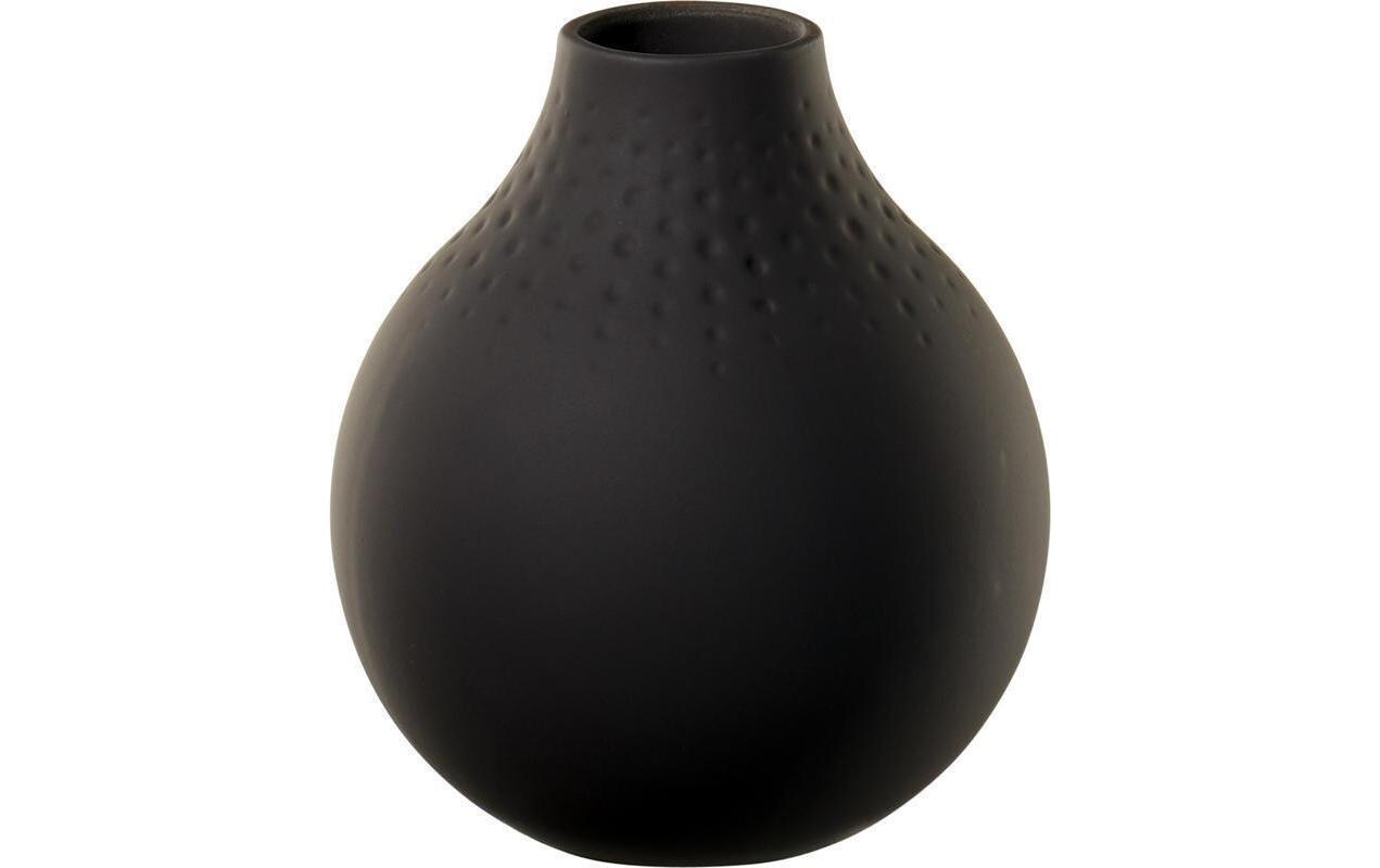 Vase Collier noir Perle No.3 SchwarzBlumenvase
