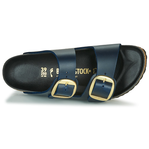 Birkenstock - ARIZONA BIG BUCKLE LEATHER - Bleu Marine