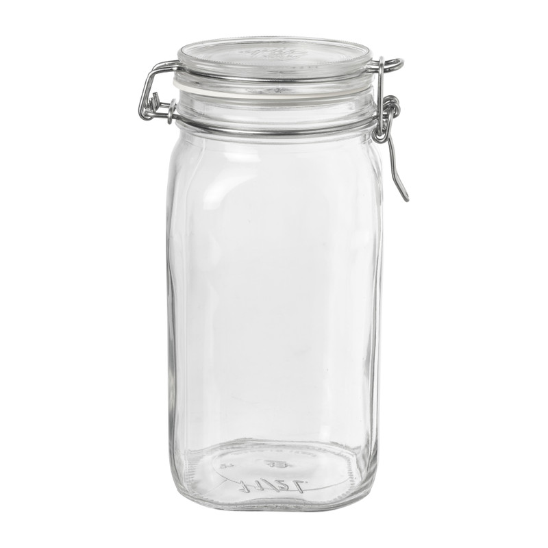 Voorraadpot Fido met klemdeksel - 1.5 liter