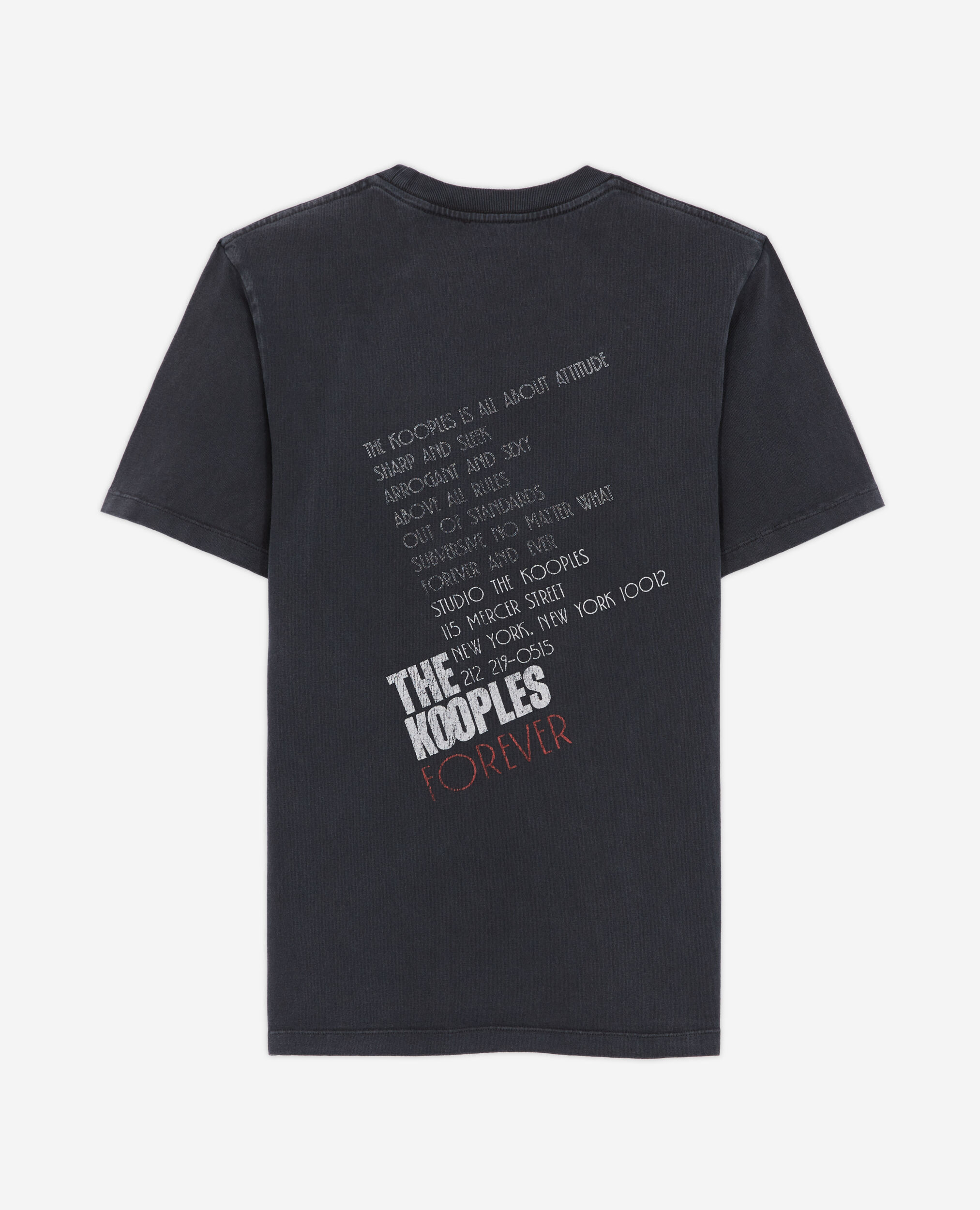 T-shirt sérigraphié léopard