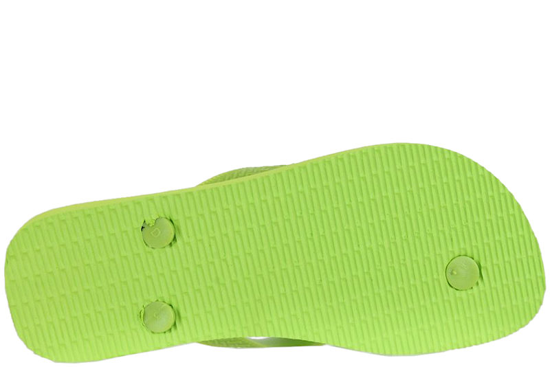 HAVAIANAS TOP KLIPKLAPPER I LEMON GRØNT GUMMI
