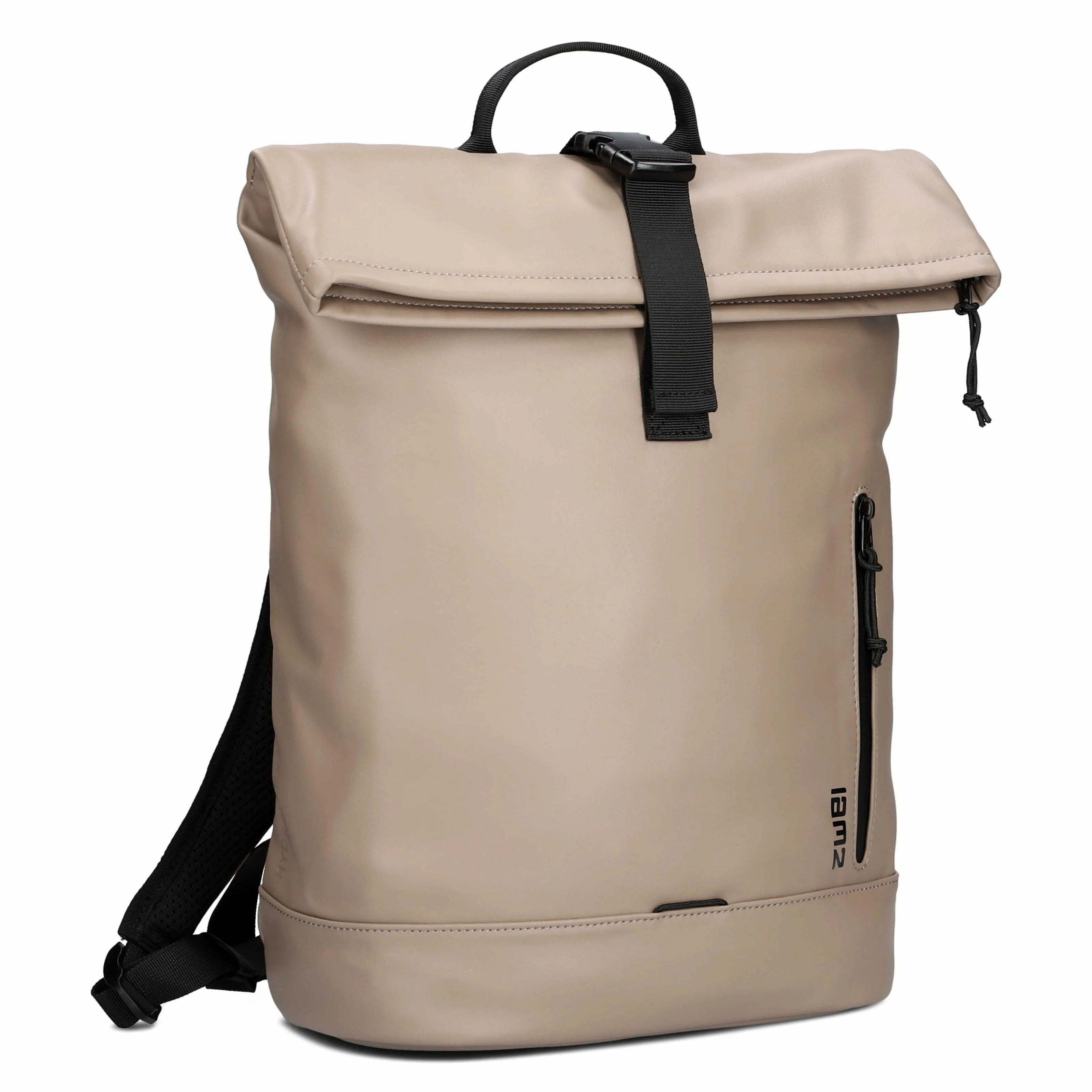ZWEI Rucksack Taupe Lederimitat