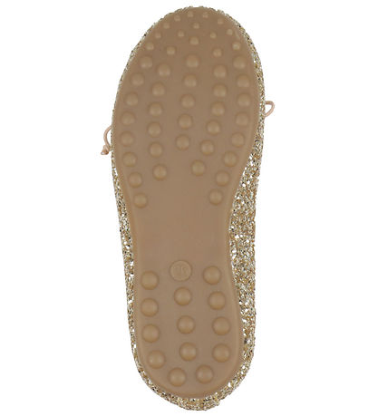 Bisgaard Ballerina Hausschuhe - Lucy - Gold Glitter