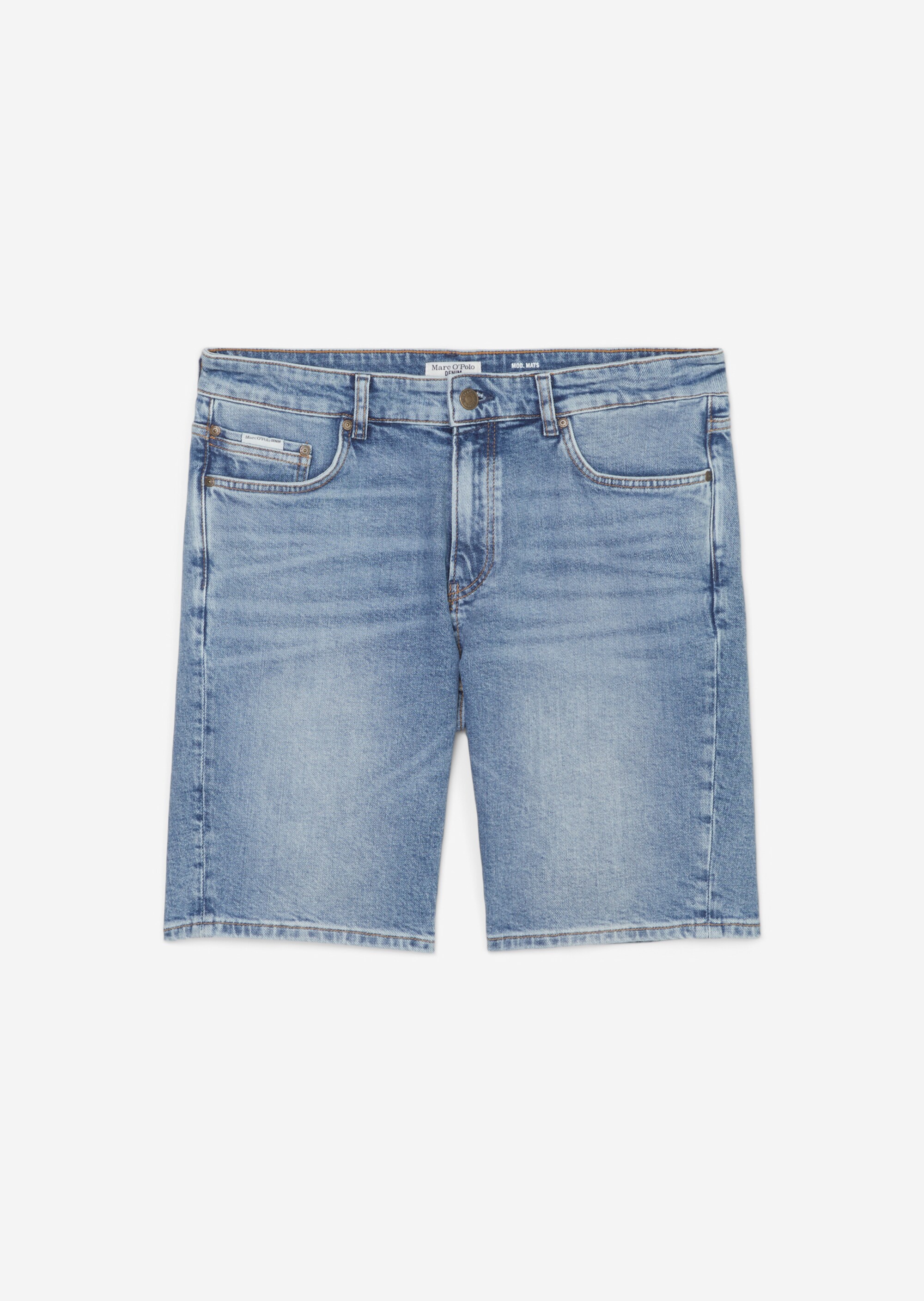Jeansshorts Modell MATS tapered aus Baumwolle-Mix