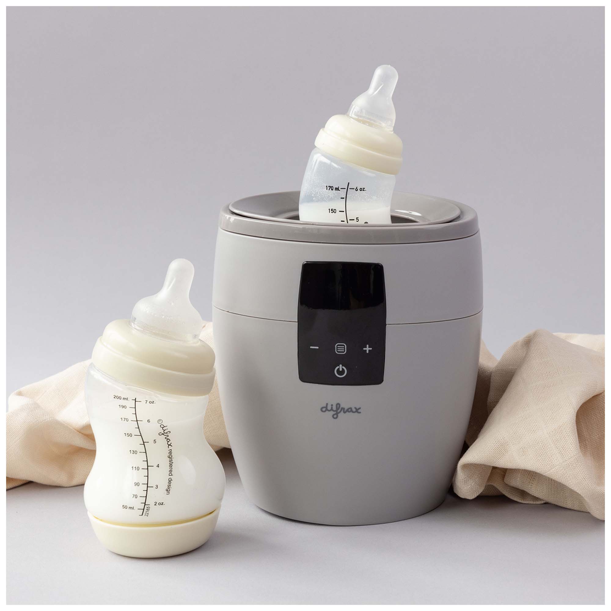 Difrax flessenwarmer 4 in 1