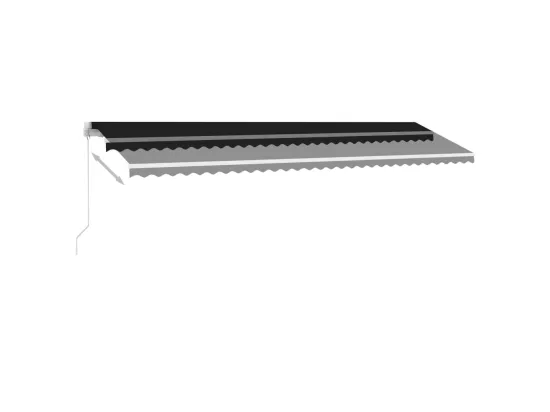 Auventanuel rétractable sur pied 600x350 Anthracite
