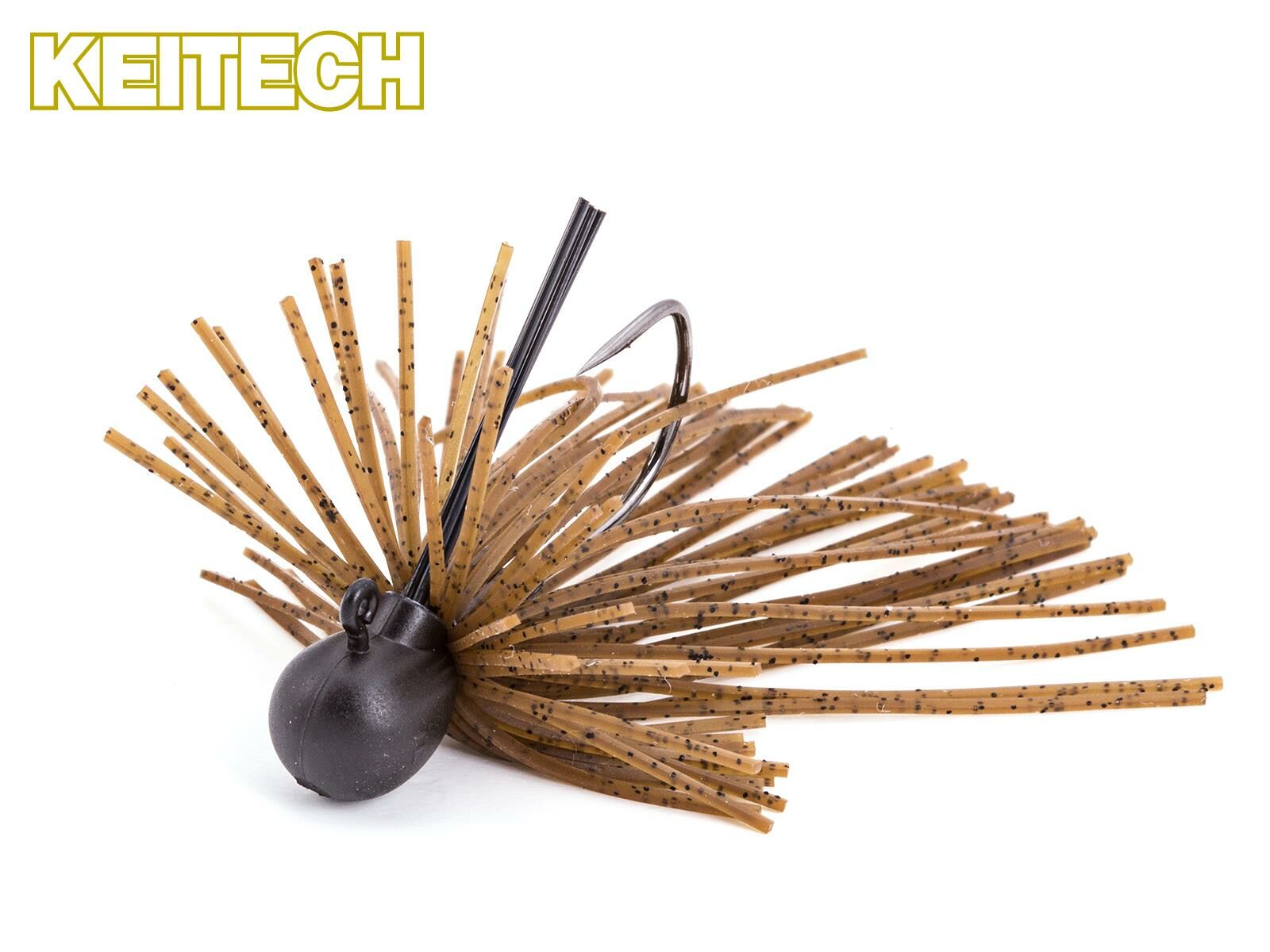 Guard Spin Jig - Dark Green Pumpkin PP. (KEITECH)