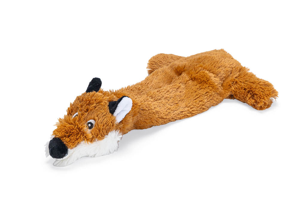 Karlie Vos - Knuffel - Hondenspeelgoed - Bruin