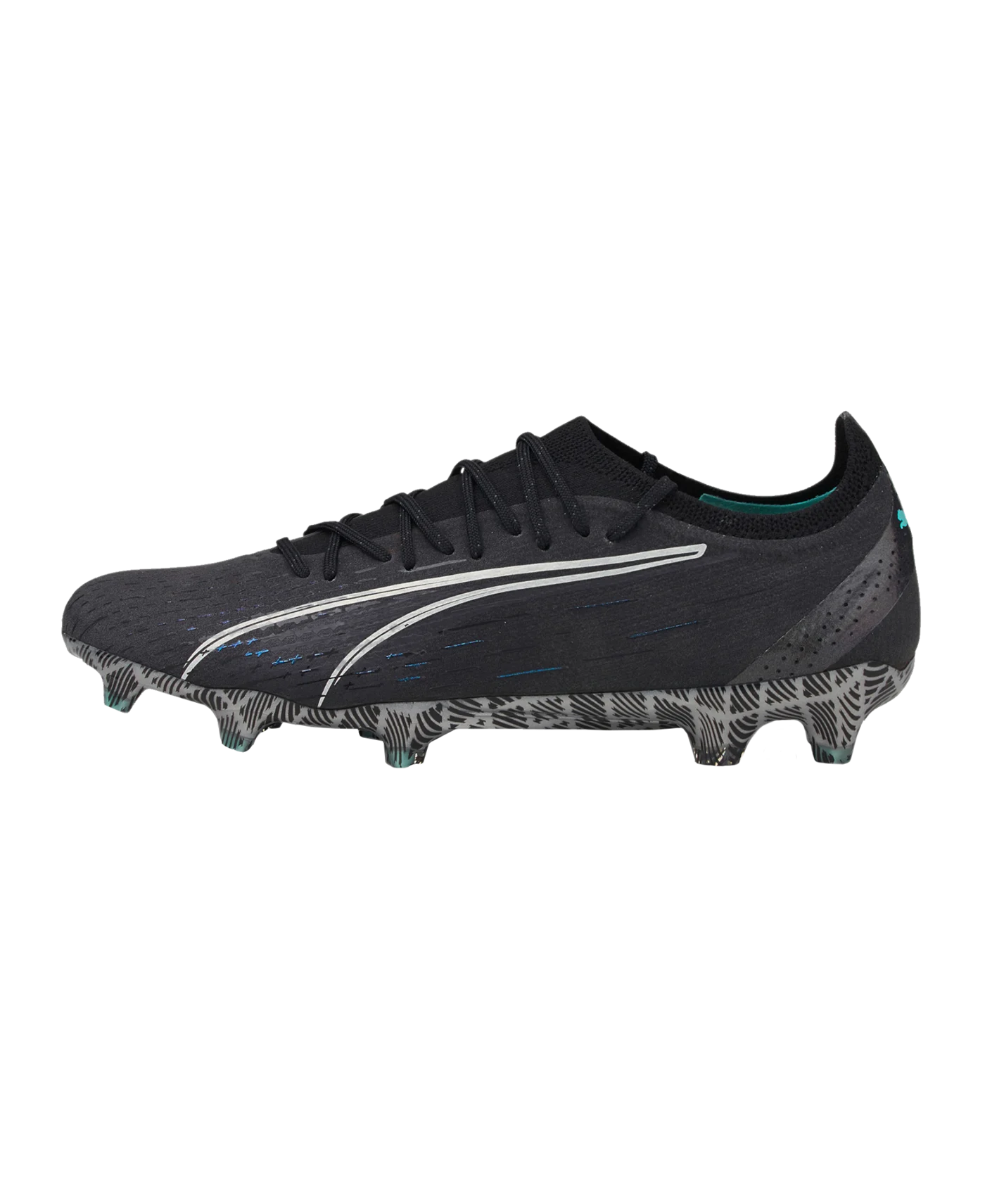 PUMA ULTRA Ultimate FG/AG Eclipse Schwarz Türkis F02