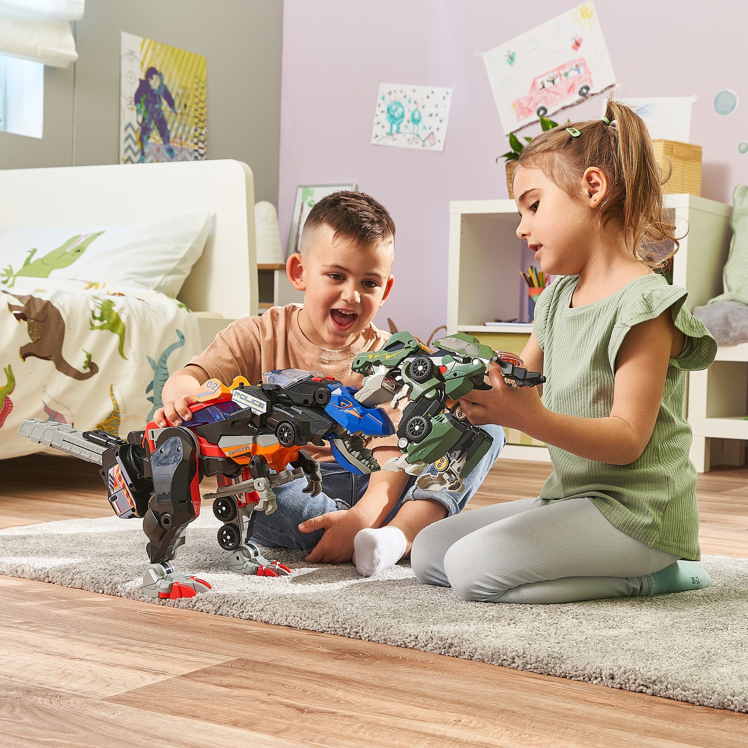Vtech Switch & Go Dinos - 3-in-1 Super-T-Rex