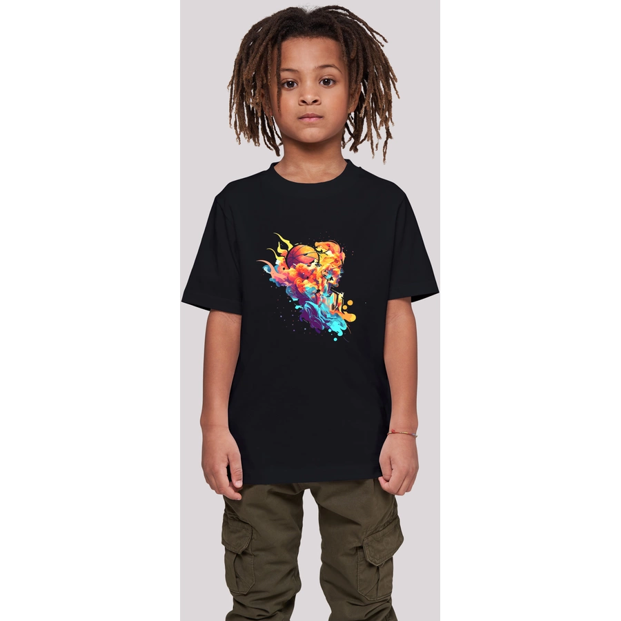 F4NT4STIC T-Shirt Basketball Sport Player UNISEX schwarz