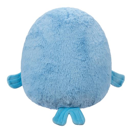 Squishmallows Harvey Hvalros Bamse, Blå