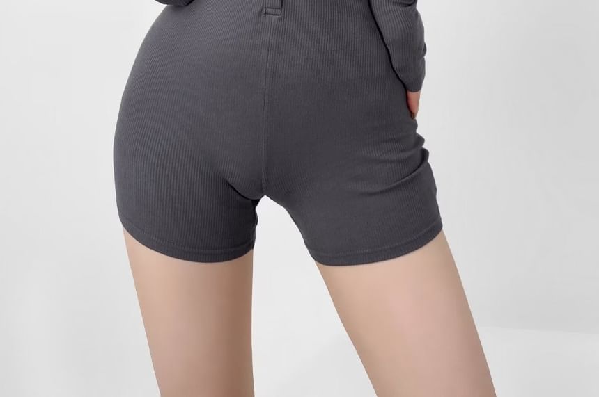 Yukis - Romper met lange mouwen en Henley-hals