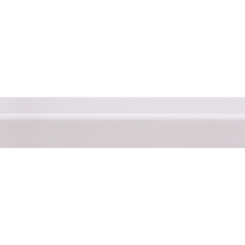 Hoeklat MDF wit folie 28x28 mm 260 cm