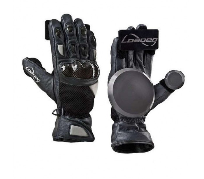 Loaded Advanced Race Gloves Black Gray S/M