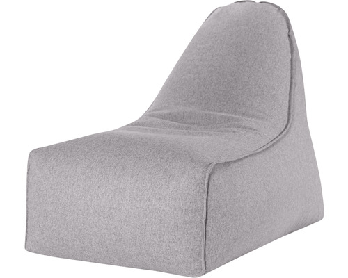 Zitpunt Boogie Vilt fauteuil ca. 280 liter grijs 100x70x80 cm