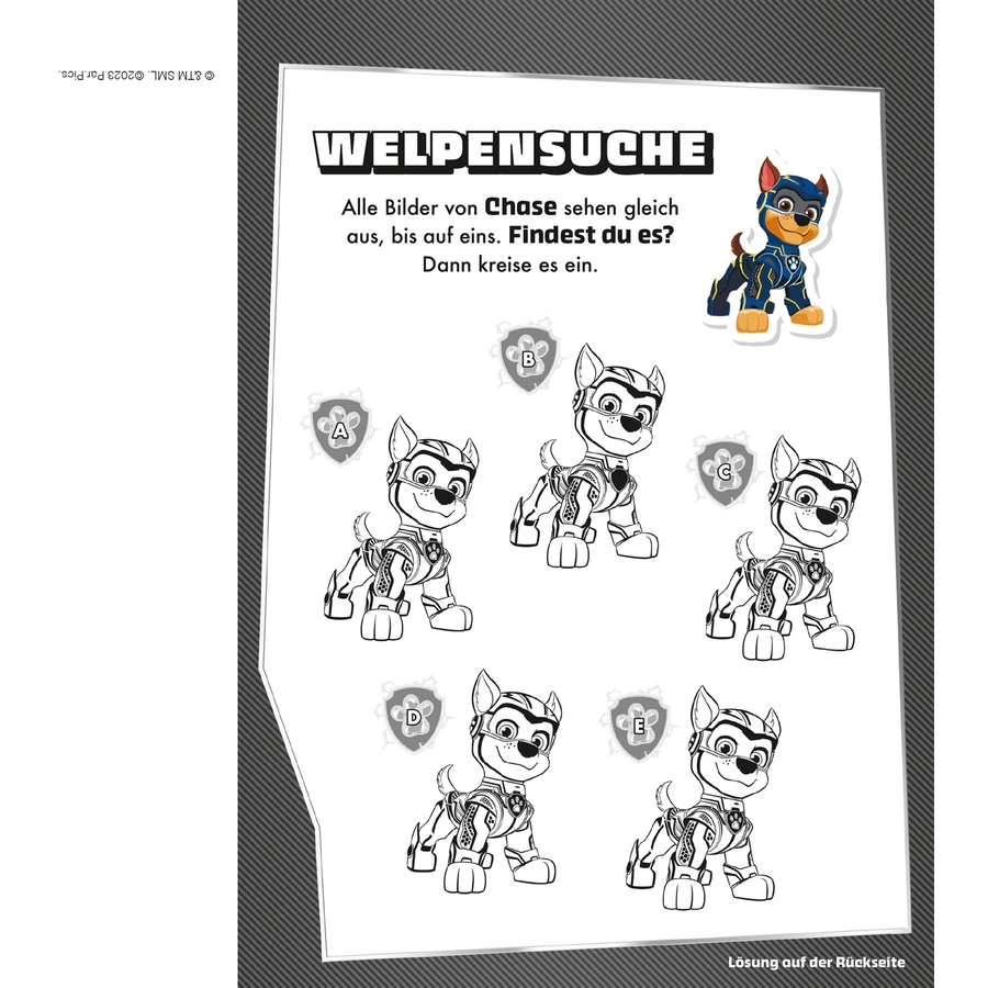 CARLSEN PAW Patrol - Mighty Movie: Super Mal- und Rätselblock