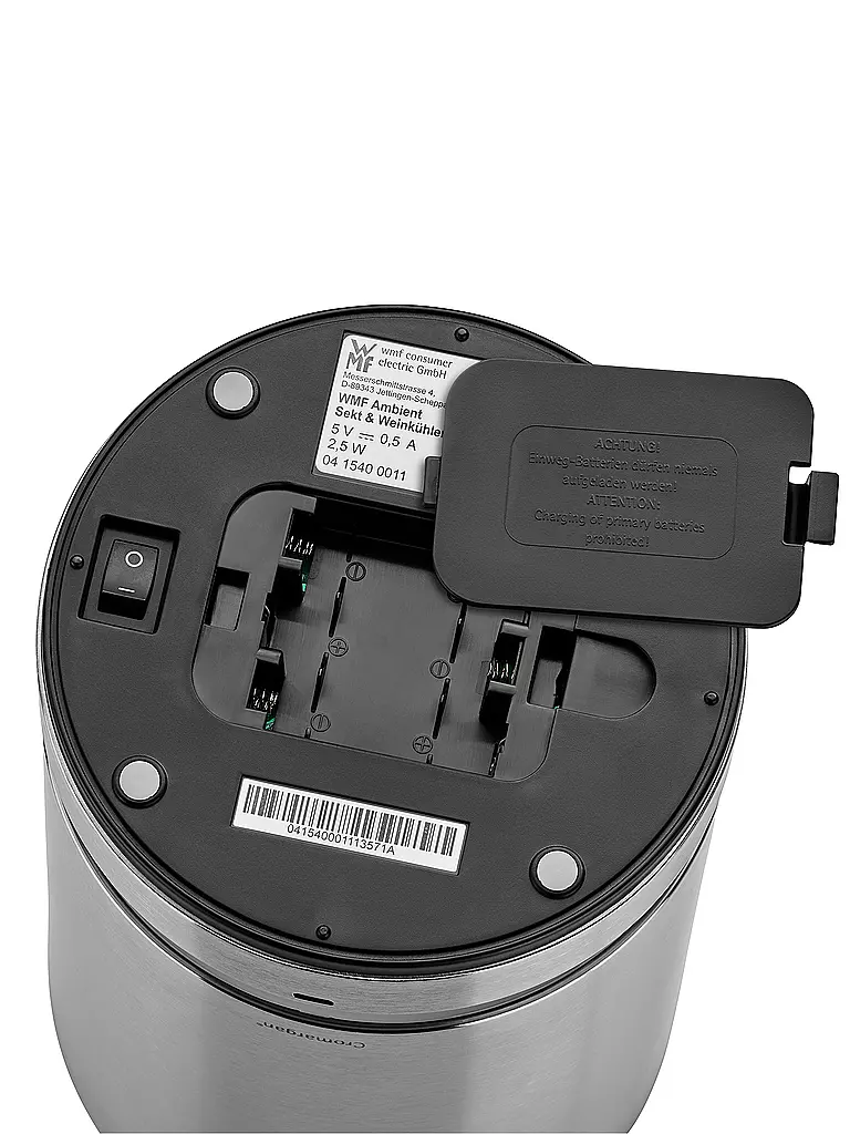 WMF Ambient Flaschenkühler elektrisch silber