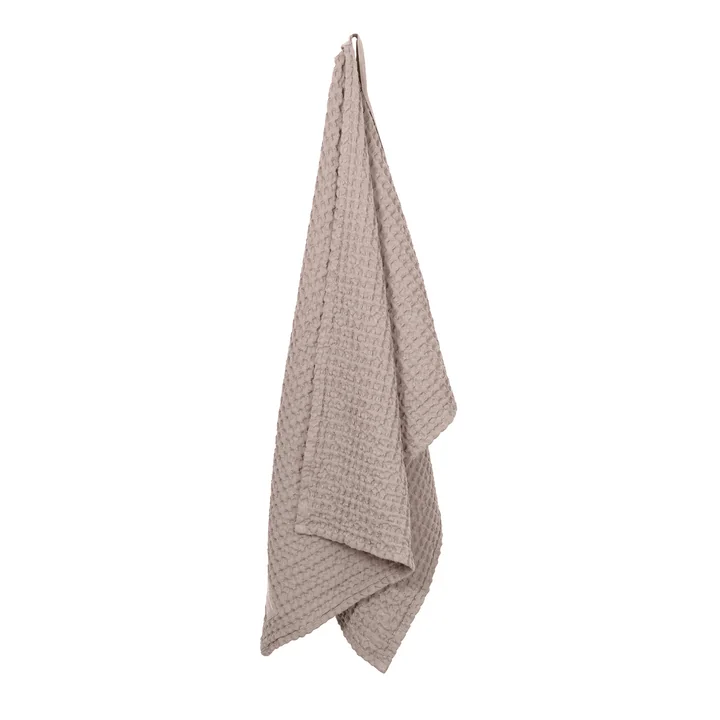 The Organic Company - Big Waffle Duschtuch, 50 x 130 cm, dusty lavender