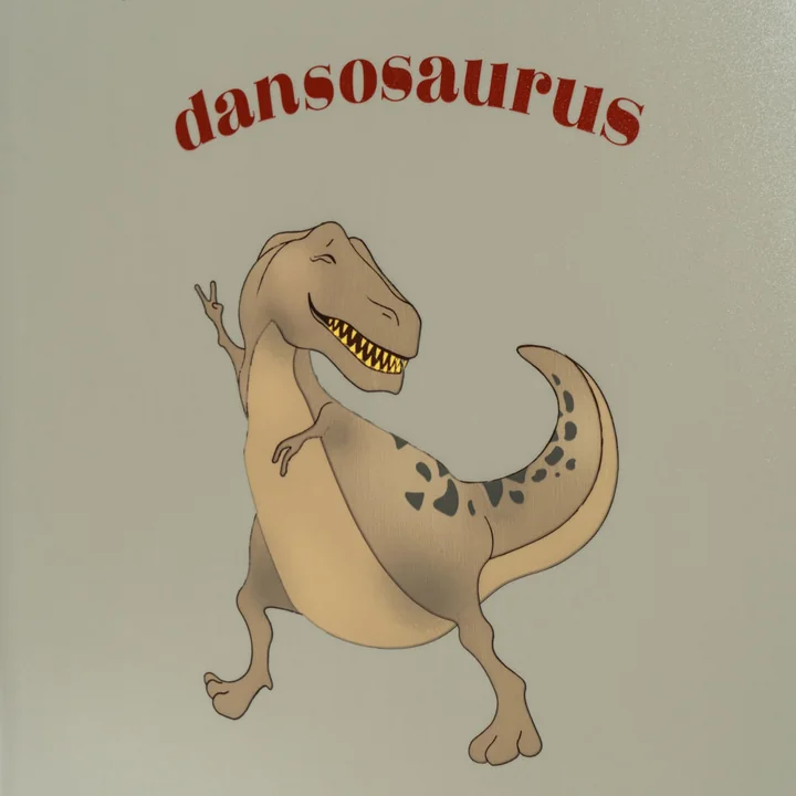 Konges Sløjd - Reisekoffer, dansosaurus