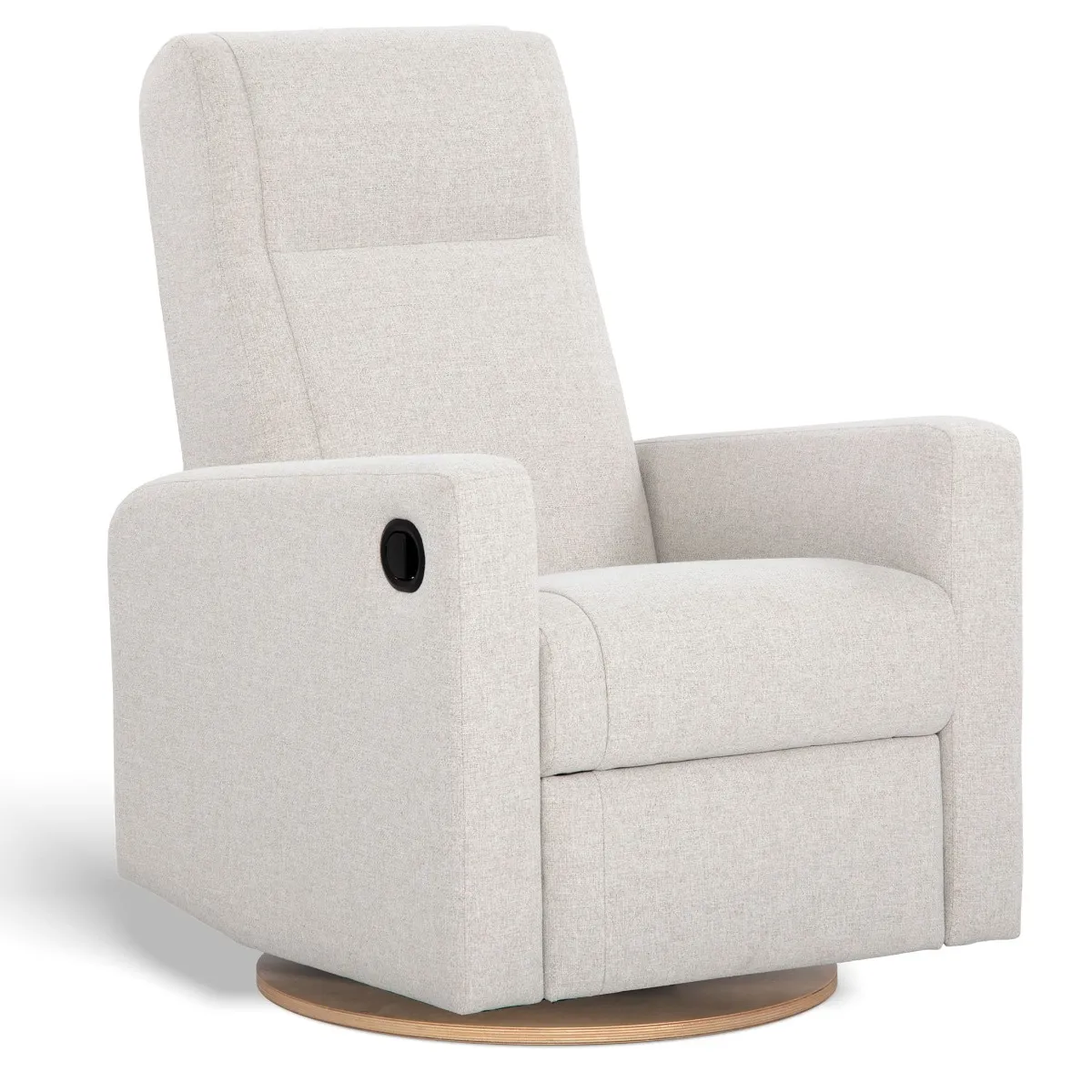 Jaymar BB Fauteuil Berçant et Pivotant Nelly - Alta™ Armor 091  Naturel (Exclusif Clément Tissu Alta™ anti-tache)