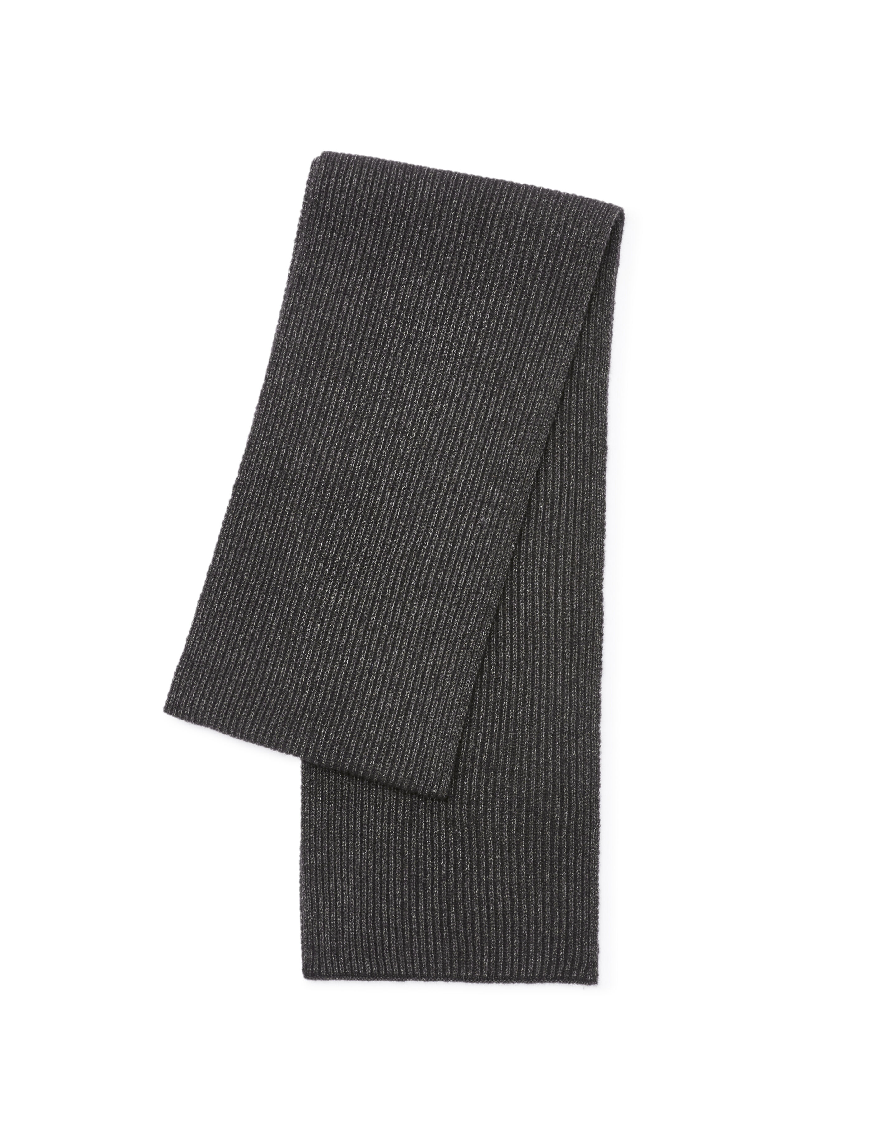 Echarpe en maille - anthracite