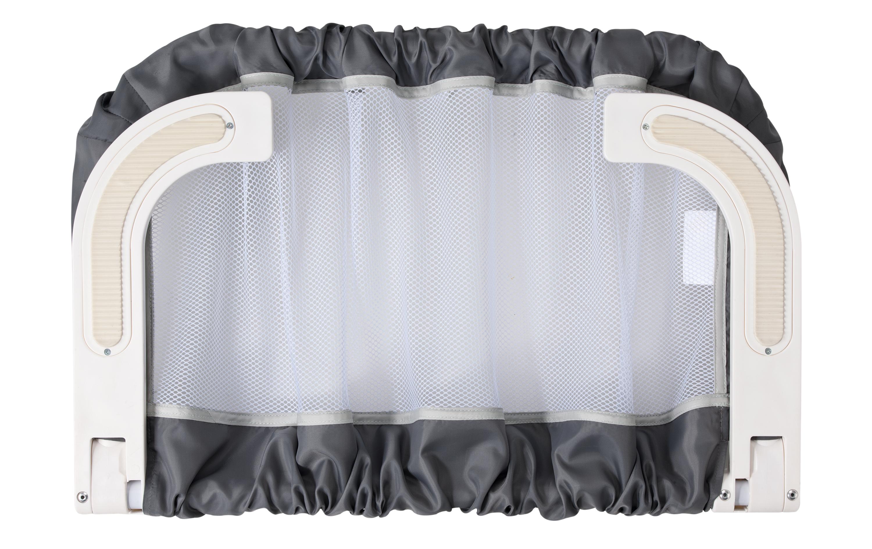 Bettgitter tragbar Dark Grey 37 x 43 x 110 cmBettgitter tragbar, Dark Grey