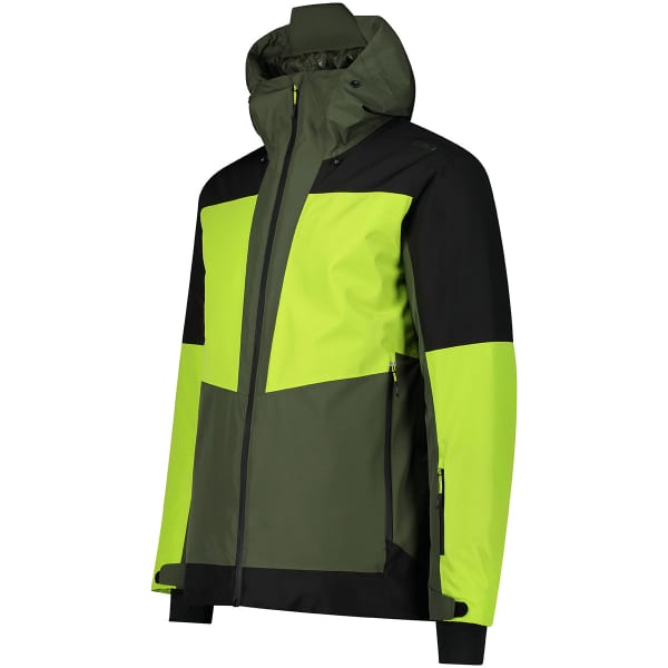 Veste de ski CMP MAN JACKET FIX HOOD OIL GREEN
