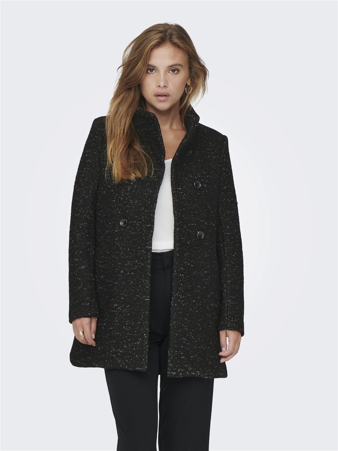 ONLNEWSOPHIA Mantel Black
