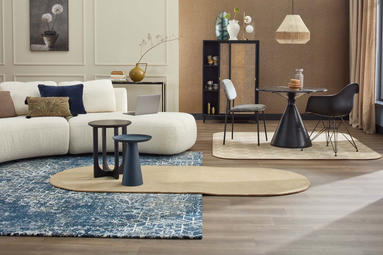 Vloerkleed Royal Blue Fuse FloorArt  | Brinker