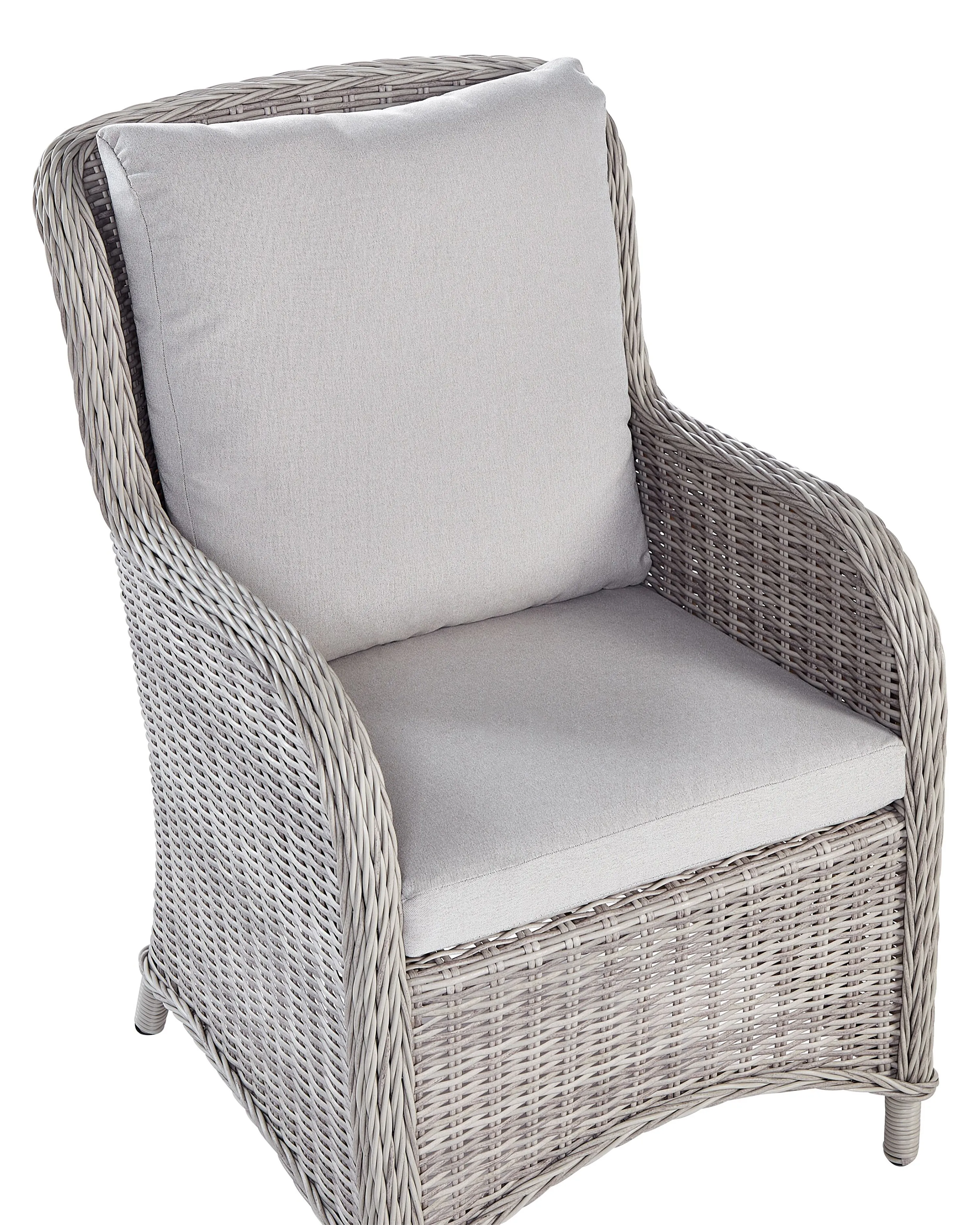 Set van 2 tuinfauteuils CASCAIS PE rotan Beige