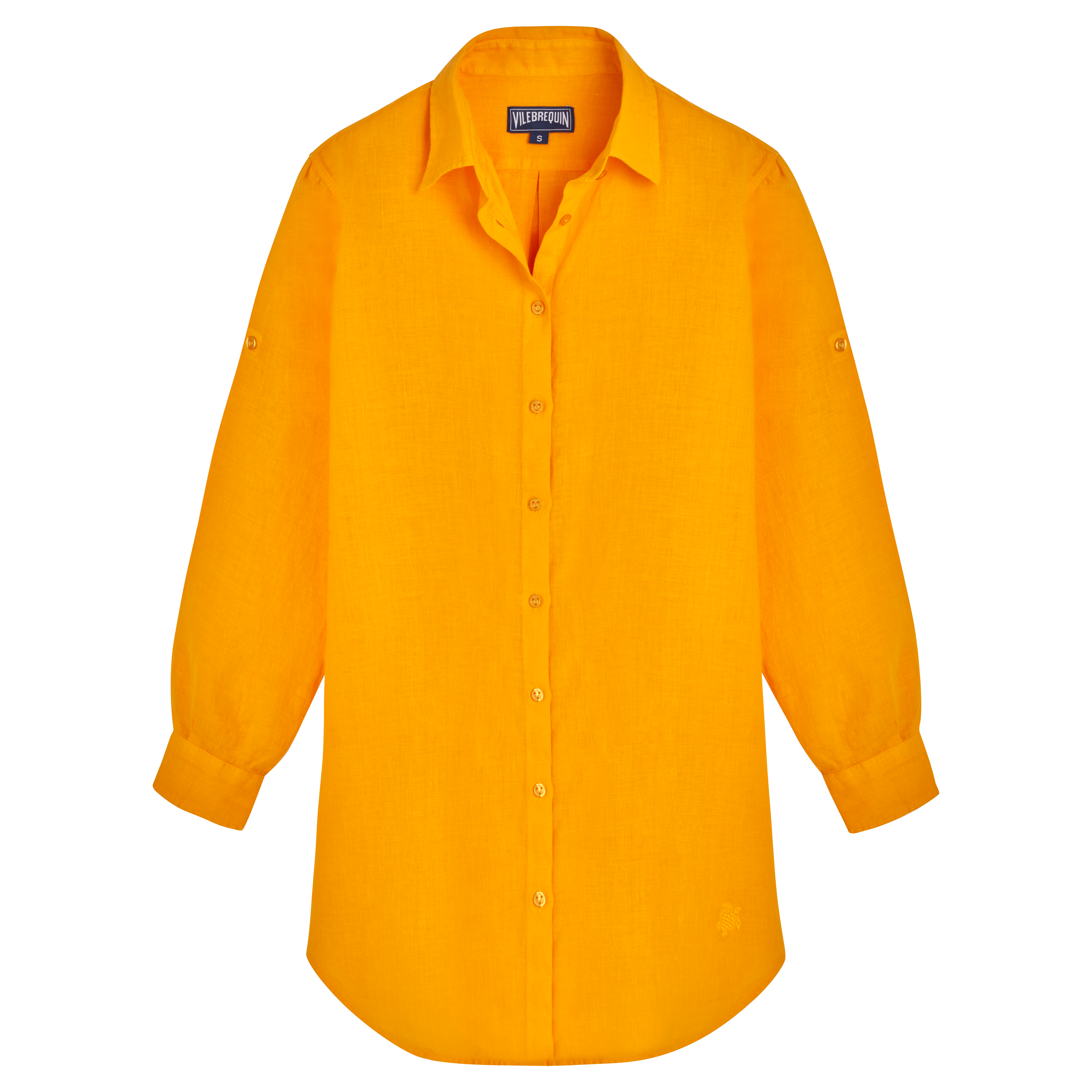 Robe chemise femme unie | Site Vilebrequin | FRGH9U10